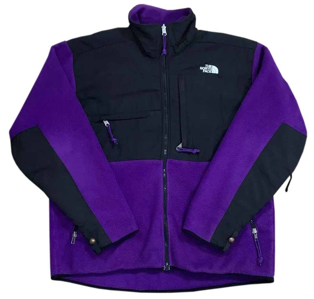 Vintage The North Face Purple Denali Fleece Jacket (Size L) — RootsBK
